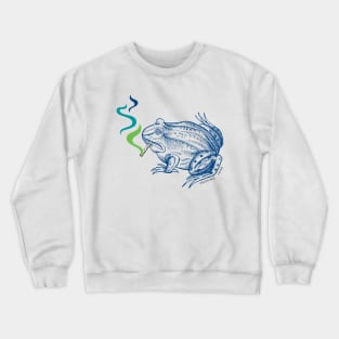 Smoking Toad Crewneck Sweatshirt